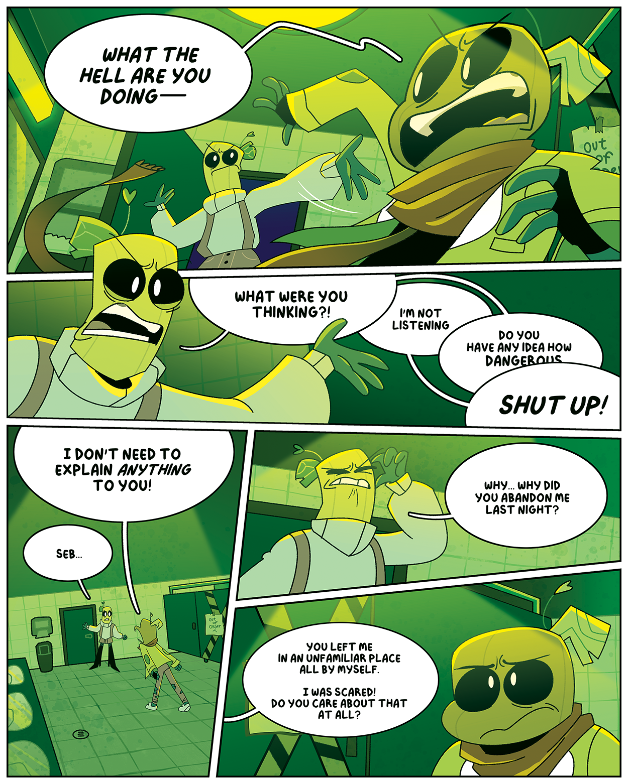 you KNOW shit is serious when i shade the characters